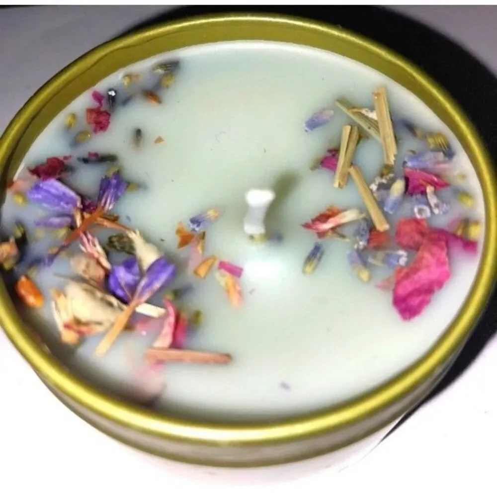 Hand crafted natural Naughty Girl candle